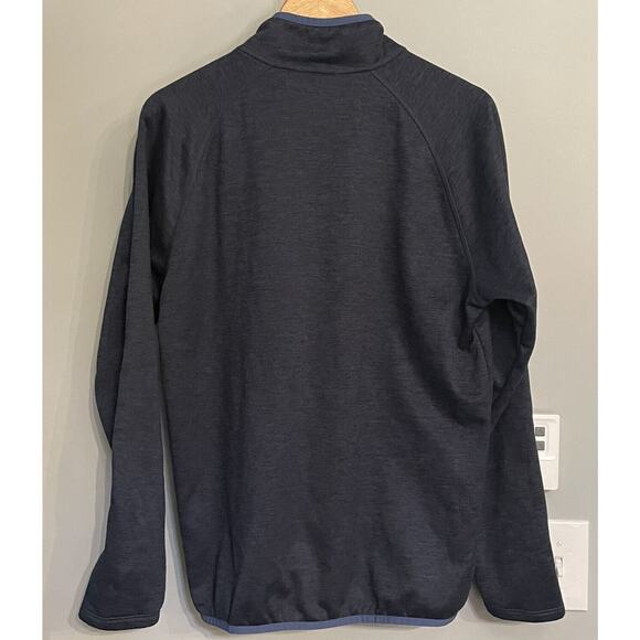 The North Face Sweater Knit Fleece 1/4 Zip Pullover Mock Neck Mens M EUC - Picture 5 of 12